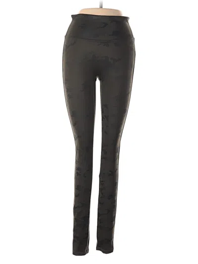 Pre-owned Spanx Active Pants In Black
