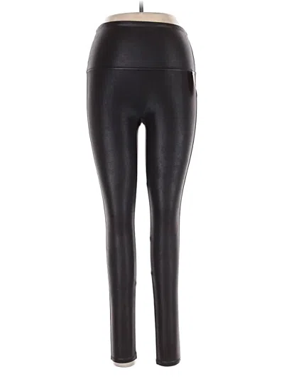 Pre-owned Spanx Active Pants In Black