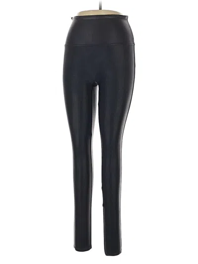 Pre-owned Spanx Active Pants In Black