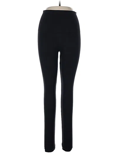 Pre-owned Spanx Active Pants In Black
