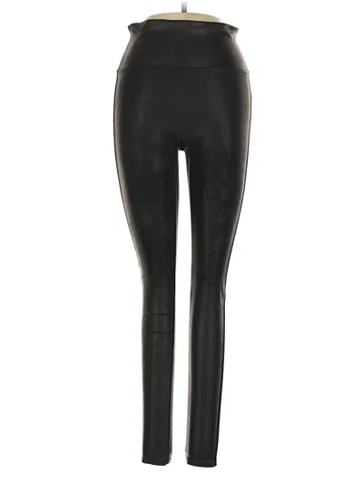 Pre-owned Spanx Active Pants In Black