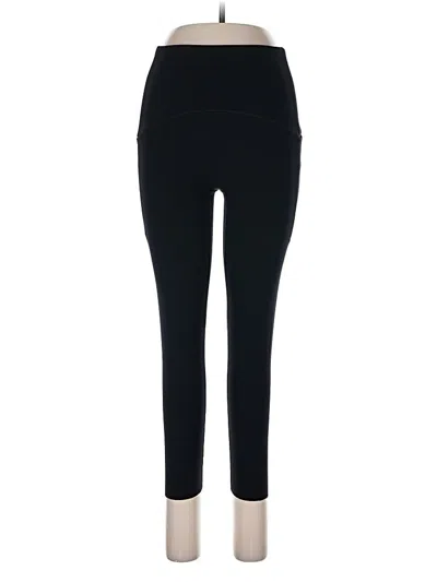 Pre-owned Spanx Active Pants In Black