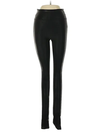 Pre-owned Spanx Active Pants In Black