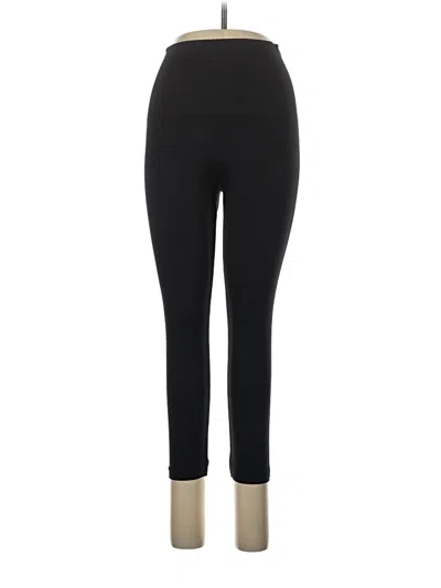 Pre-owned Spanx Active Pants In Black