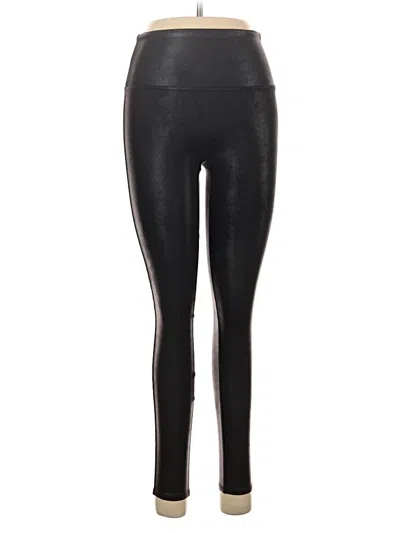 Pre-owned Spanx Active Pants In Black