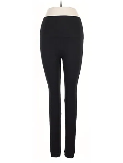 Pre-owned Spanx Active Pants In Black
