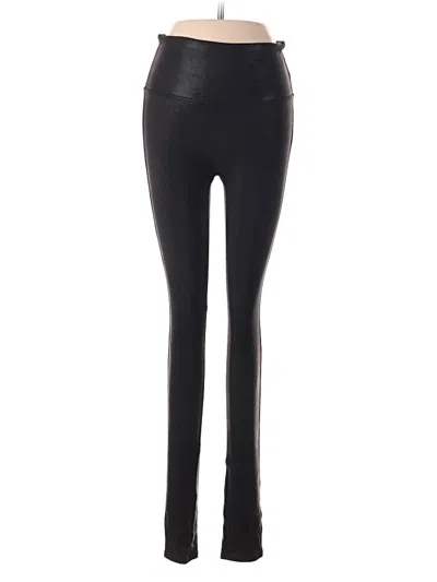 Pre-owned Spanx Active Pants In Black