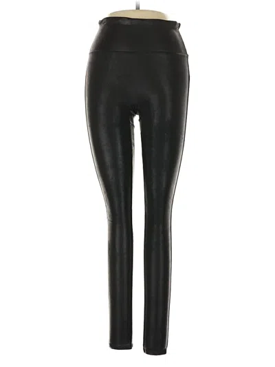 Pre-owned Spanx Active Pants In Black