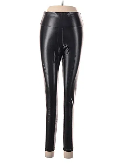 Pre-owned Spanx Active Pants In Black