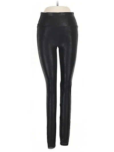 Pre-owned Spanx Active Pants In Black