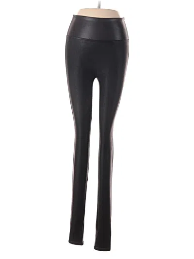 Pre-owned Spanx Active Pants In Black