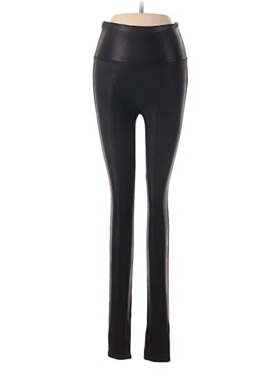 Pre-owned Spanx Active Pants In Black