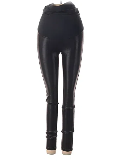 Pre-owned Spanx Active Pants In Black