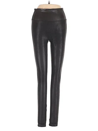 Pre-owned Spanx Active Pants In Black