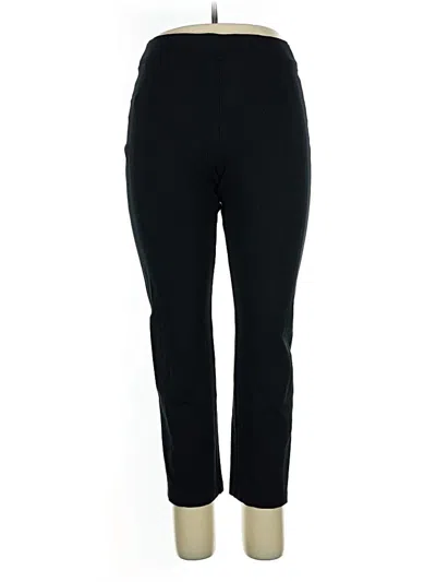 Pre-owned Spanx Active Pants In Black