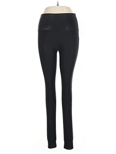 Pre-owned Spanx Active Pants In Black