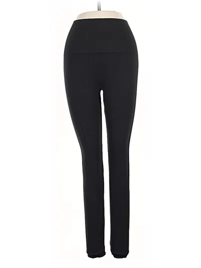 Pre-owned Spanx Active Pants In Black