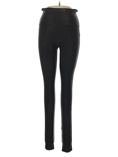 Pre-owned Spanx Active Pants In Black