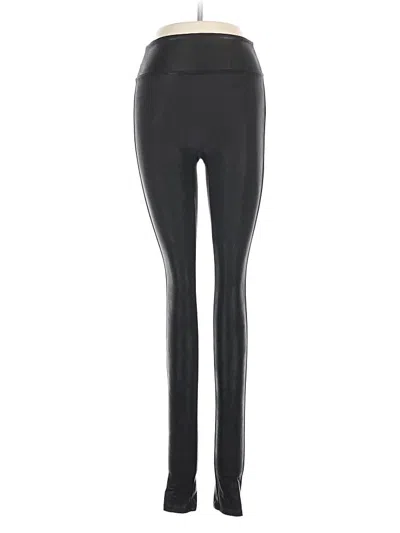 Pre-owned Spanx Active Pants In Black