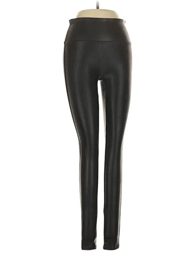 Pre-owned Spanx Active Pants In Black
