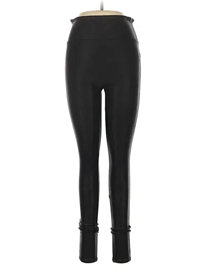 Pre-owned Spanx Active Pants In Black
