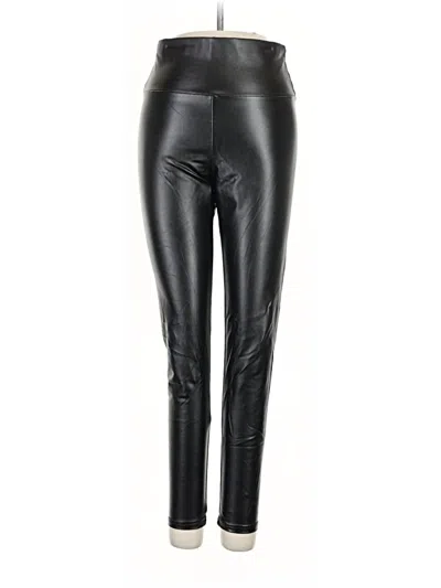 Pre-owned Spanx Active Pants In Black