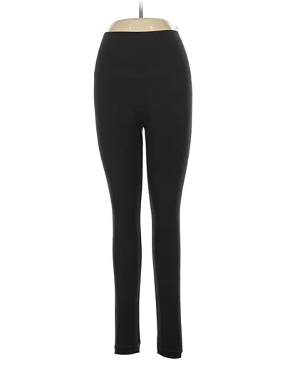 Pre-owned Spanx Active Pants In Black