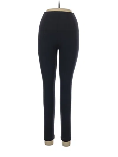 Pre-owned Spanx Active Pants In Black