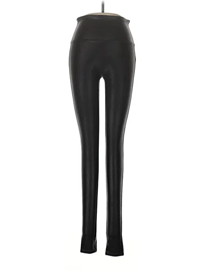 Pre-owned Spanx Active Pants In Black