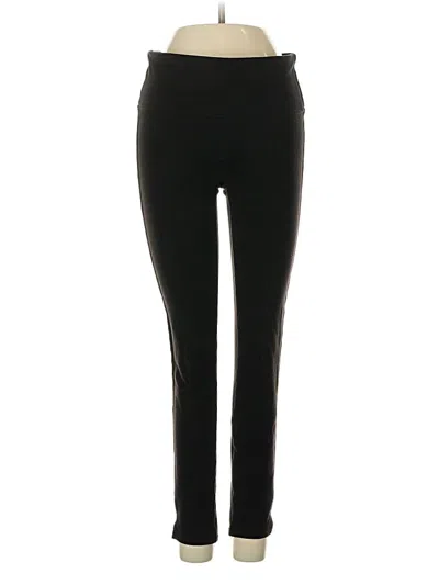Pre-owned Spanx Active Pants In Black