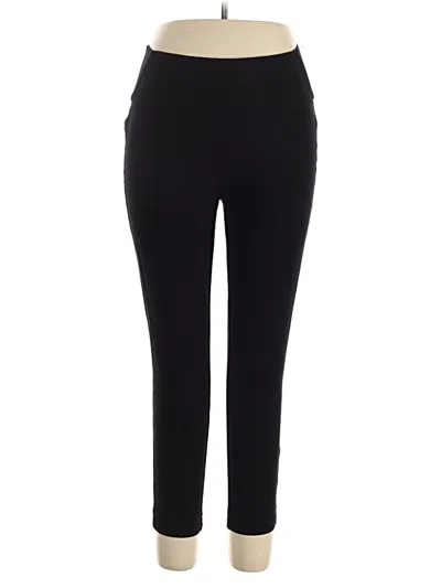 Pre-owned Spanx Active Pants In Black