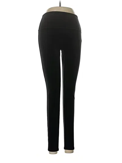 Pre-owned Spanx Active Pants In Black
