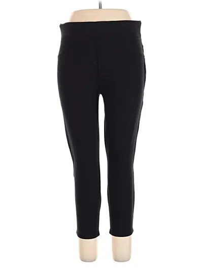 Pre-owned Spanx Active Pants In Black