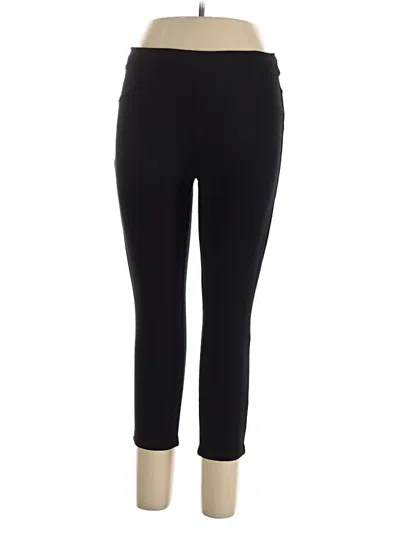 Pre-owned Spanx Active Pants In Black