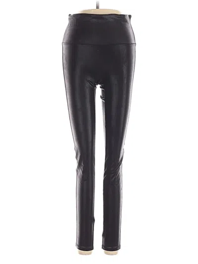 Pre-owned Spanx Active Pants In Black