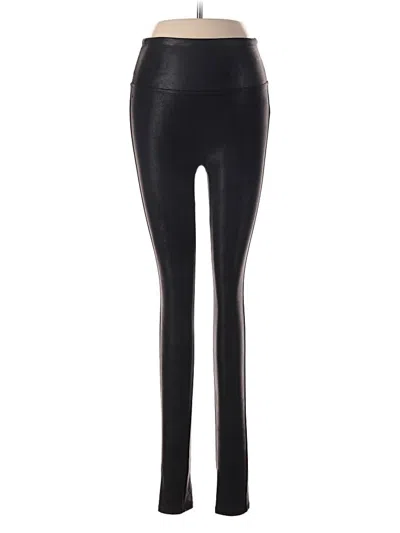 Pre-owned Spanx Active Pants In Black