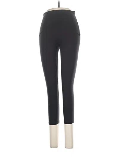 Pre-owned Spanx Active Pants In Black
