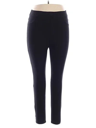 Pre-owned Spanx Active Pants In Black