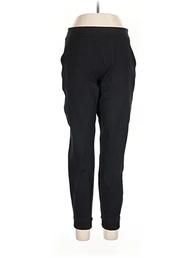 Pre-owned Spanx Active Pants In Black
