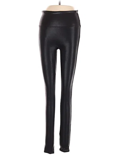 Pre-owned Spanx Active Pants In Black