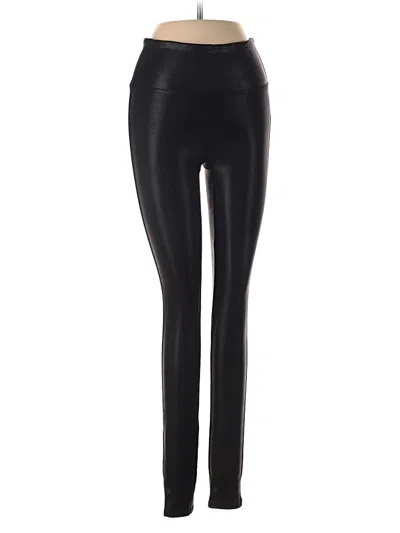 Pre-owned Spanx Active Pants In Black