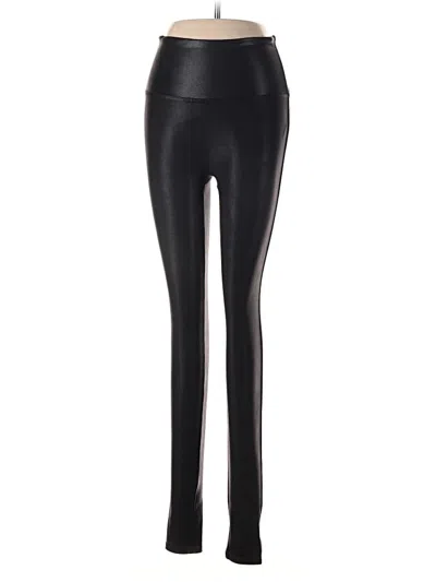 Pre-owned Spanx Active Pants In Black