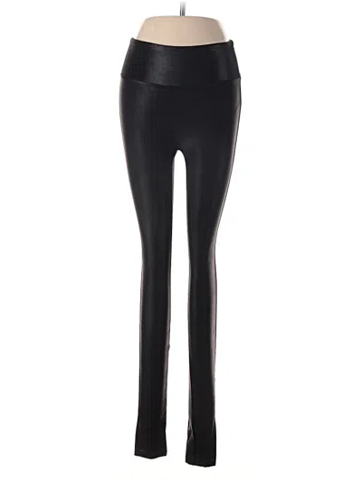 Pre-owned Spanx Active Pants In Black