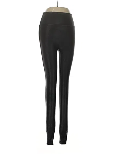 Pre-owned Spanx Active Pants In Black