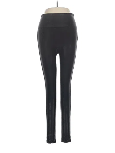 Pre-owned Spanx Active Pants In Black
