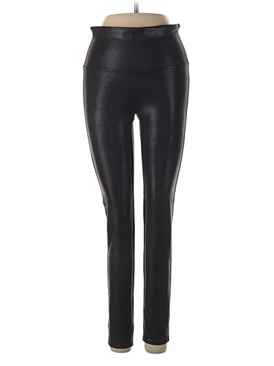 Pre-owned Spanx Active Pants In Black