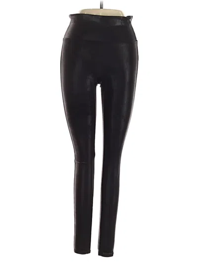 Pre-owned Spanx Active Pants In Black
