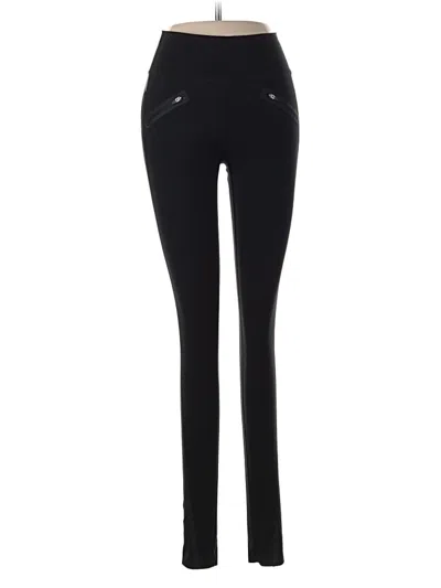 Pre-owned Spanx Active Pants In Black