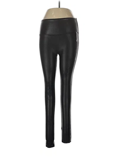 Pre-owned Spanx Active Pants In Black