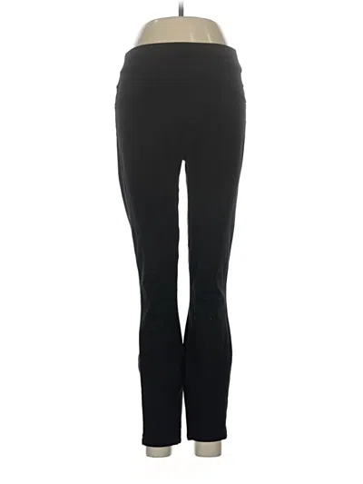 Pre-owned Spanx Active Pants In Black